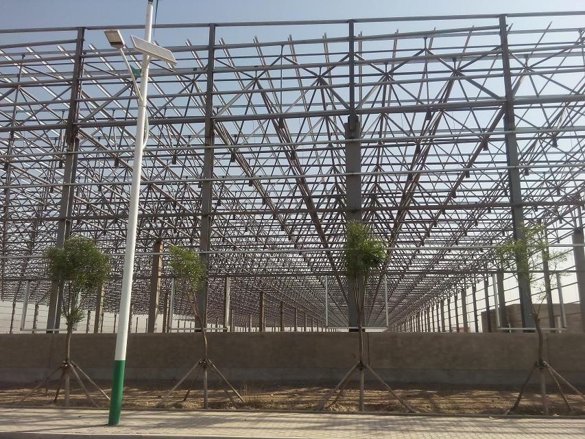蚌埠汽车工业厂房网架